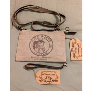 American Glory Wild Horse Coffee Hipster/Crossbody